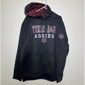 Colosseum Texas A&M Aggies Men's XL Pullover Hoodie Black
